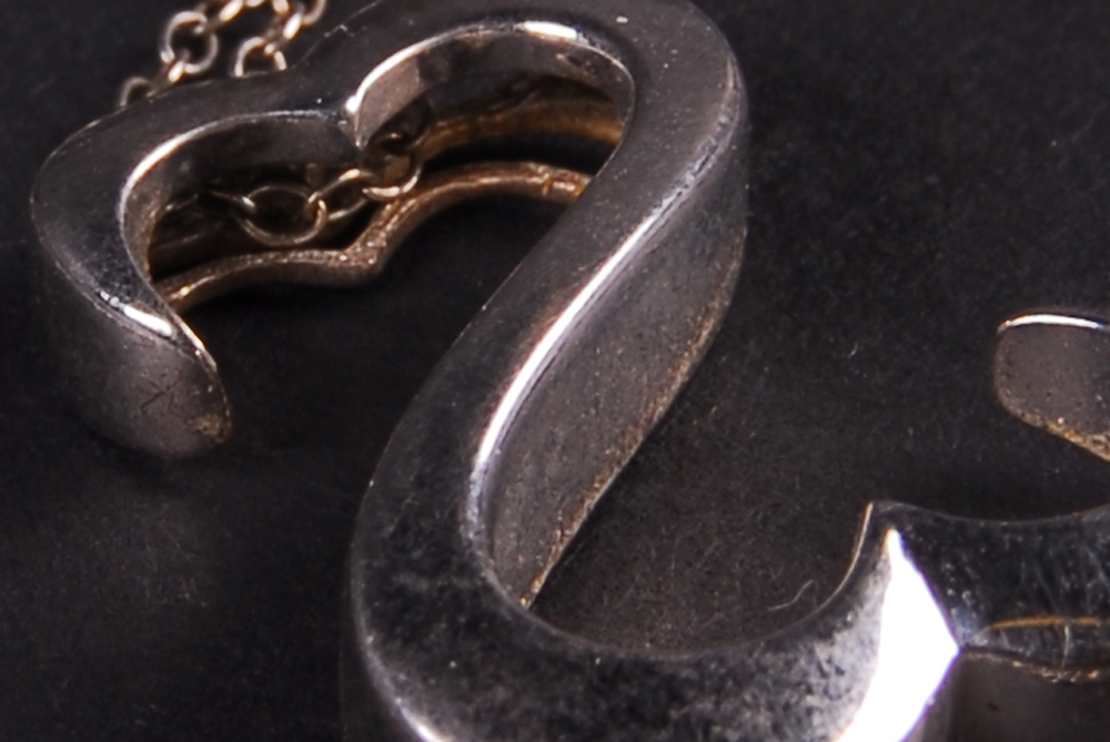 Open Heart Collection By Jane Seymour Sterling Silver Necklace