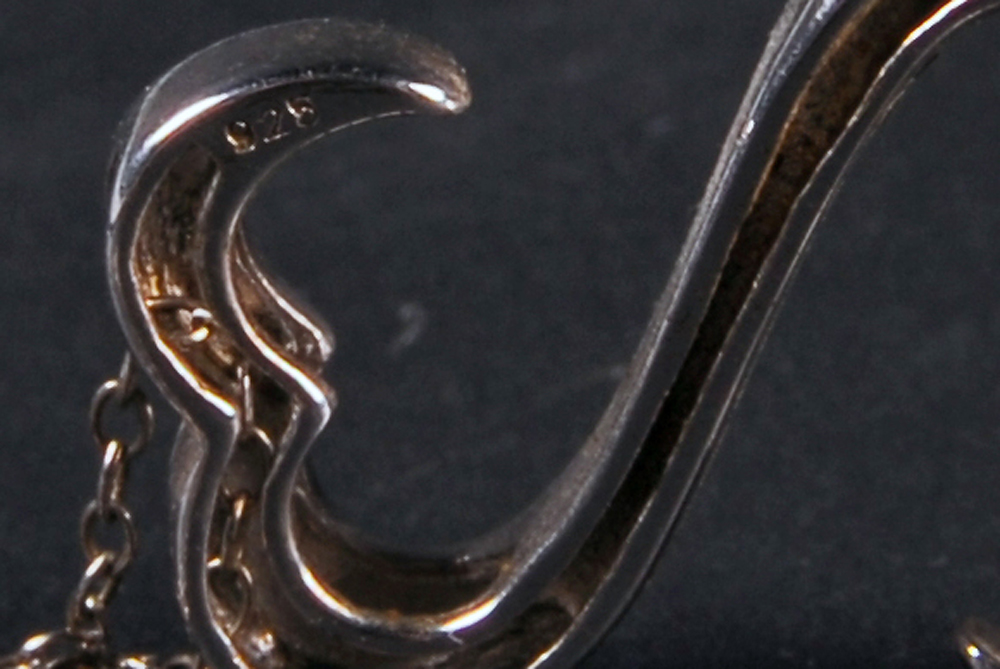 Open Heart Collection By Jane Seymour Sterling Silver Necklace