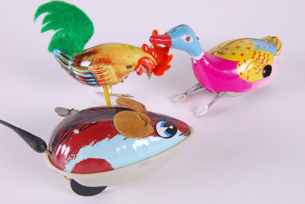 Assortment of Wind Up Toys