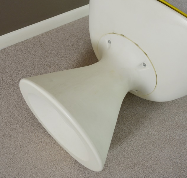 Mid Century Modern Maurice Burke Style Fiberglass Mushroom Chair