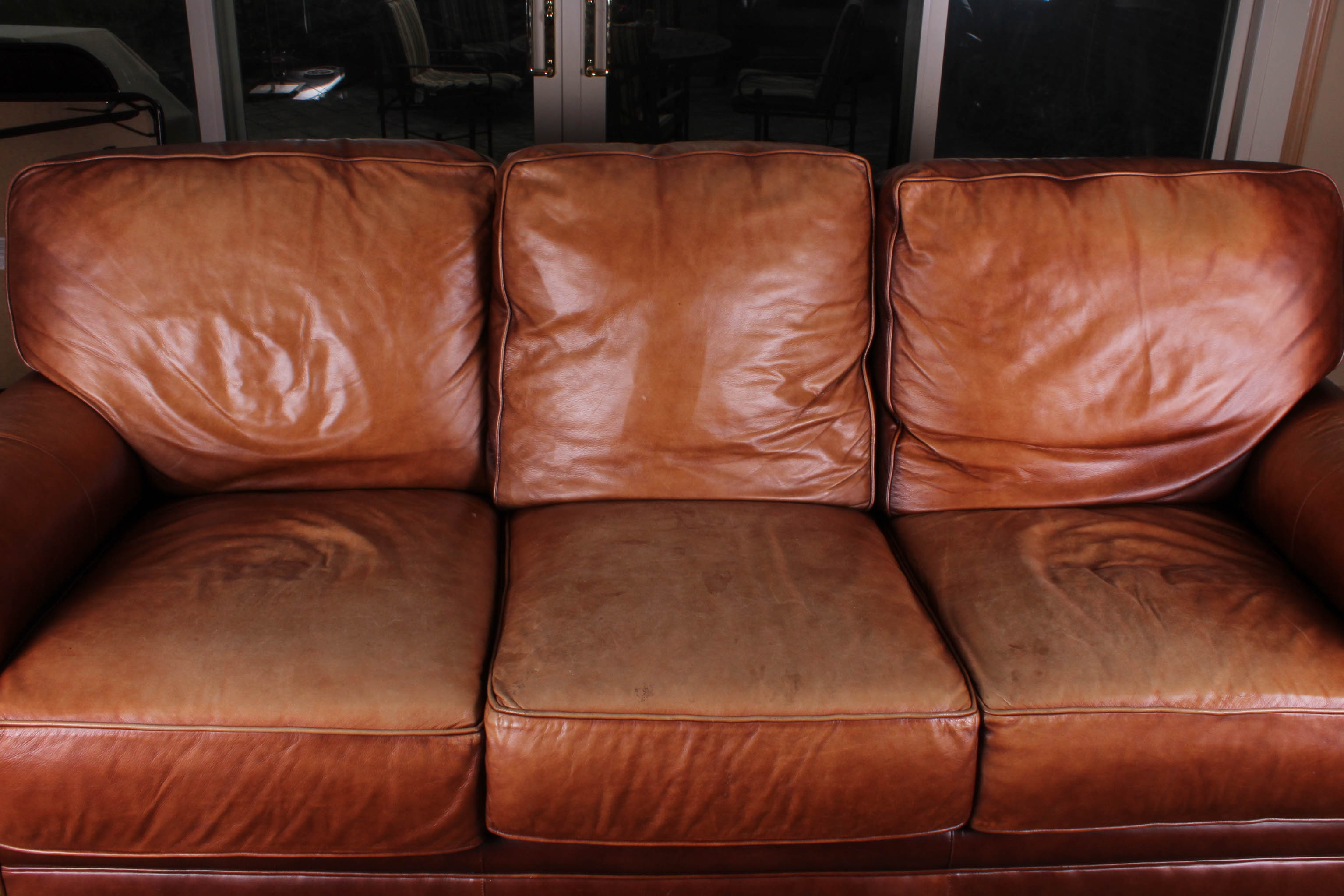 Hancock & Moore Leather Sofa
