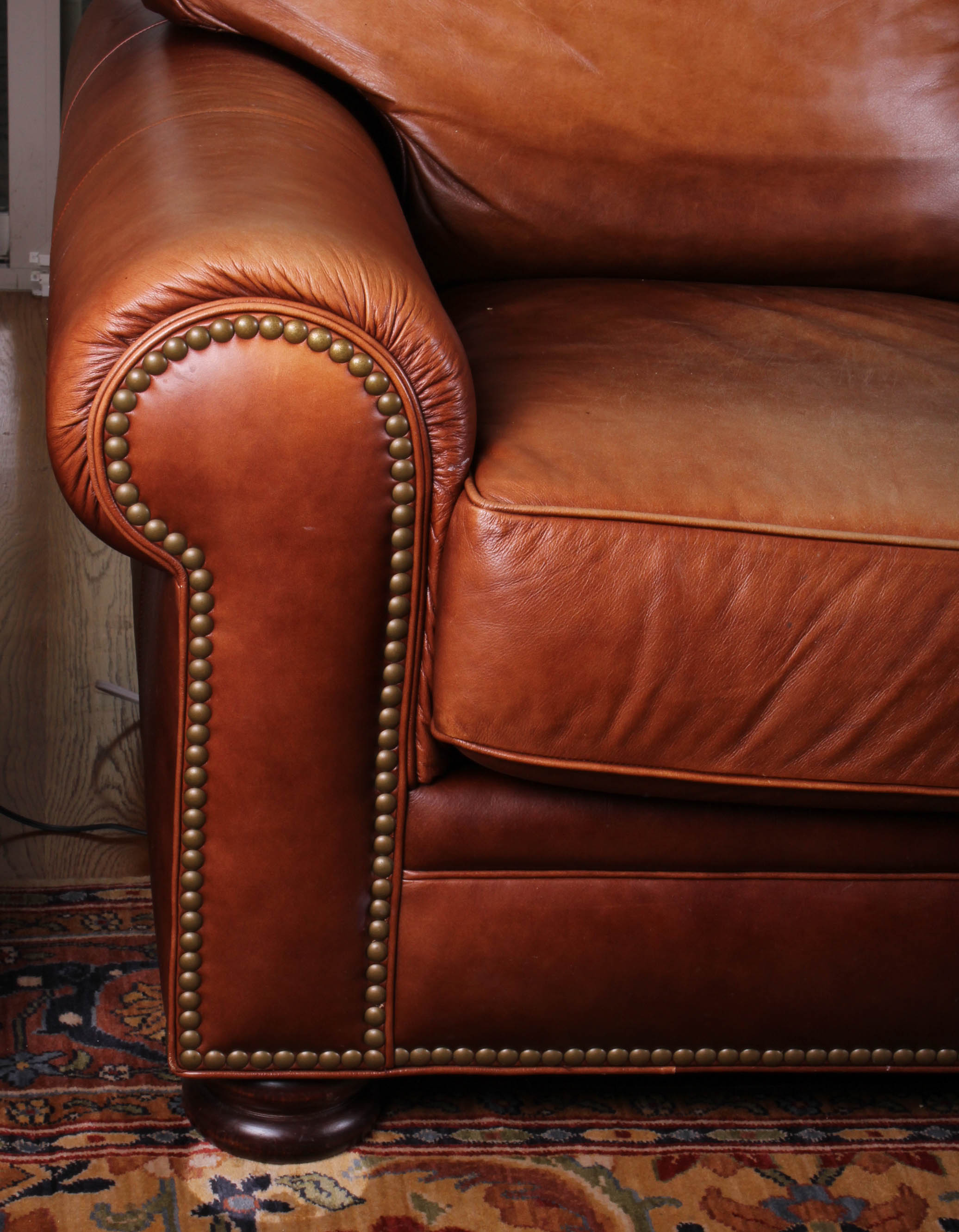 Hancock & Moore Leather Sofa