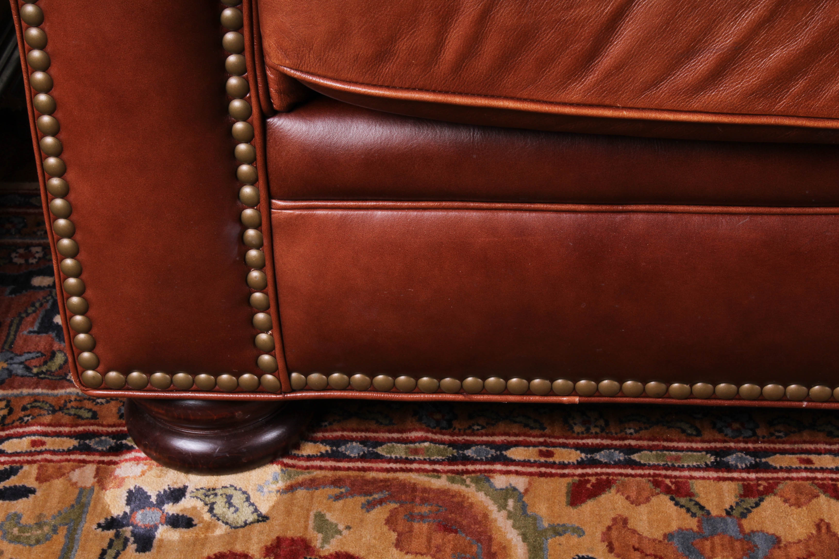 Hancock & Moore Leather Sofa