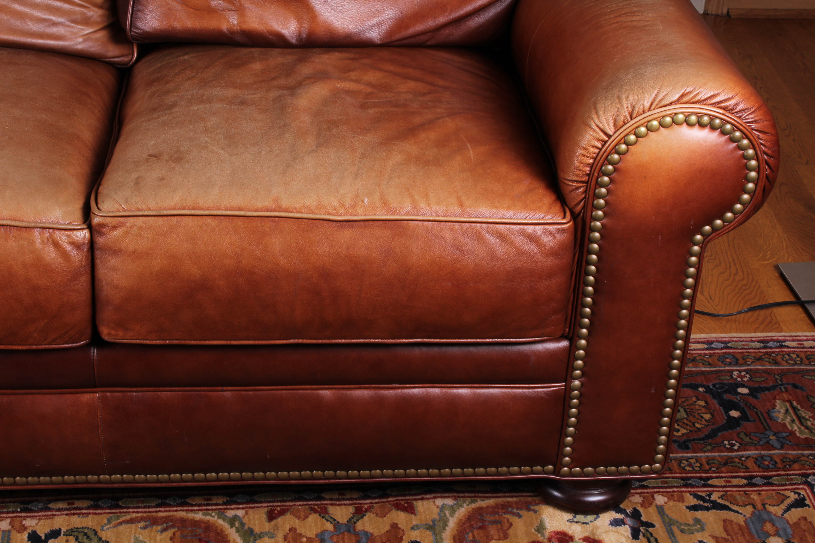 Hancock & Moore Leather Sofa