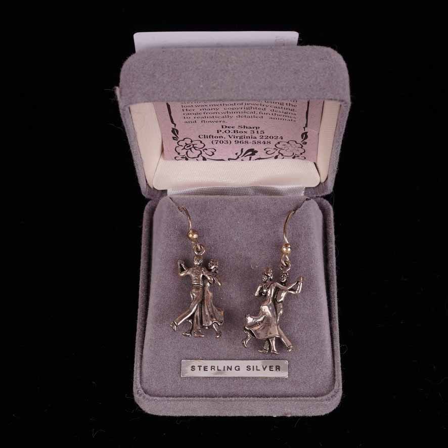 Sterling Silver Earrings by Designer Dee Sharp