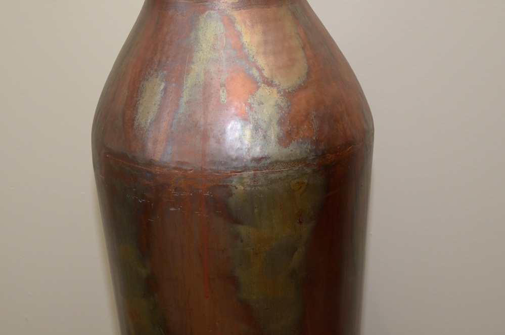 Five Fine Copper Canisters and Vessels