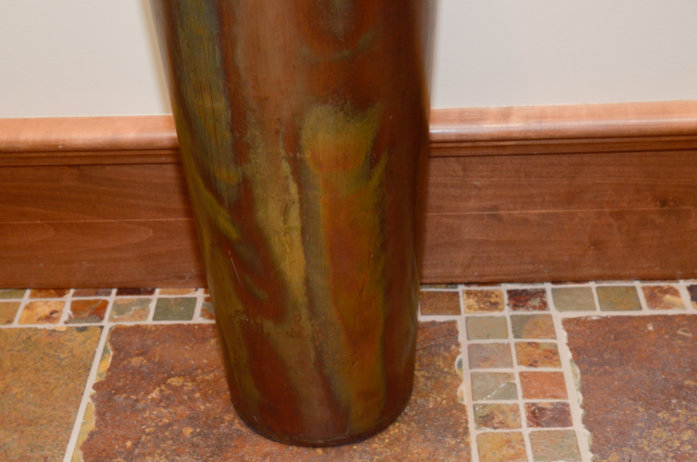 Five Fine Copper Canisters and Vessels