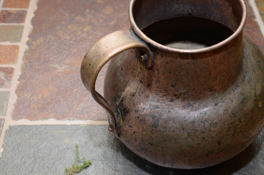 Five Fine Copper Canisters and Vessels