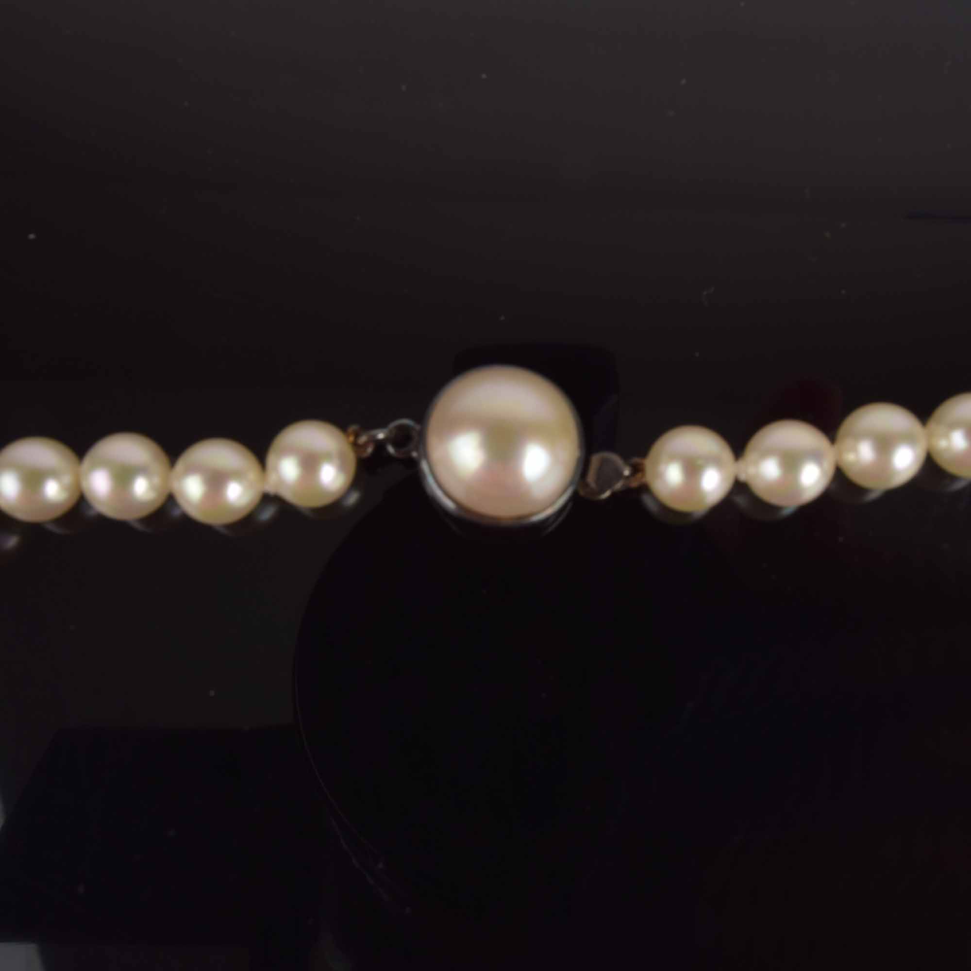 Faux and Cultured Pearl Necklaces and Bracelet