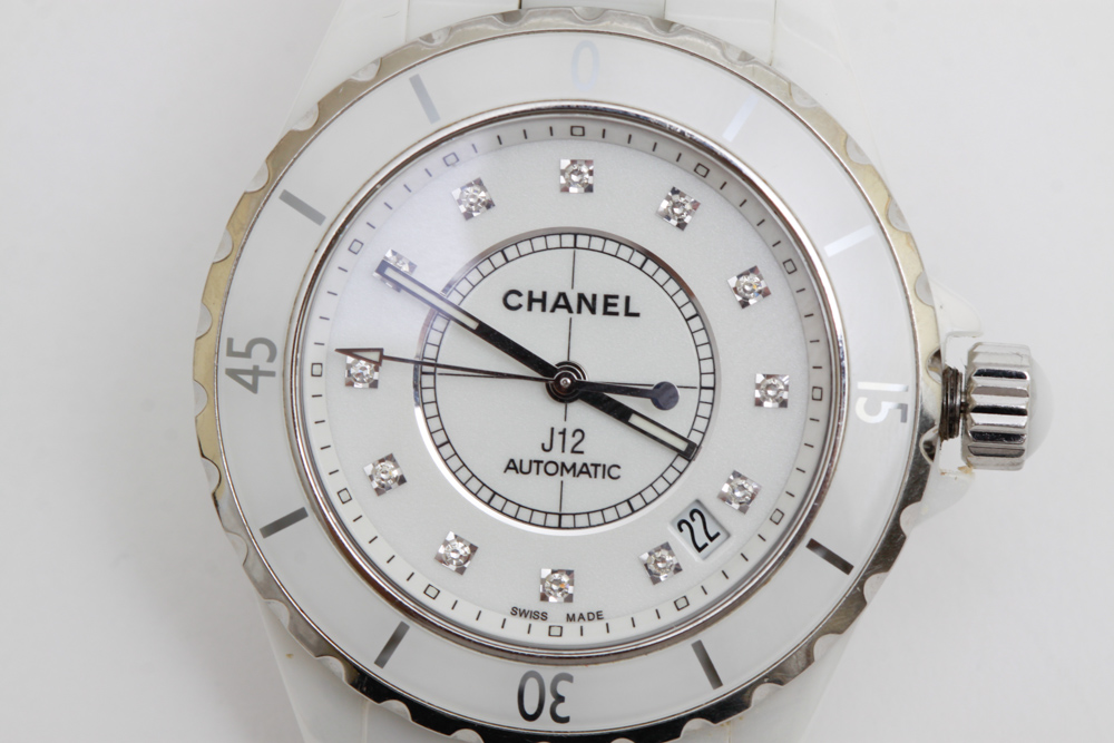Chanel J12 Diamond Automatic Diver Watch
