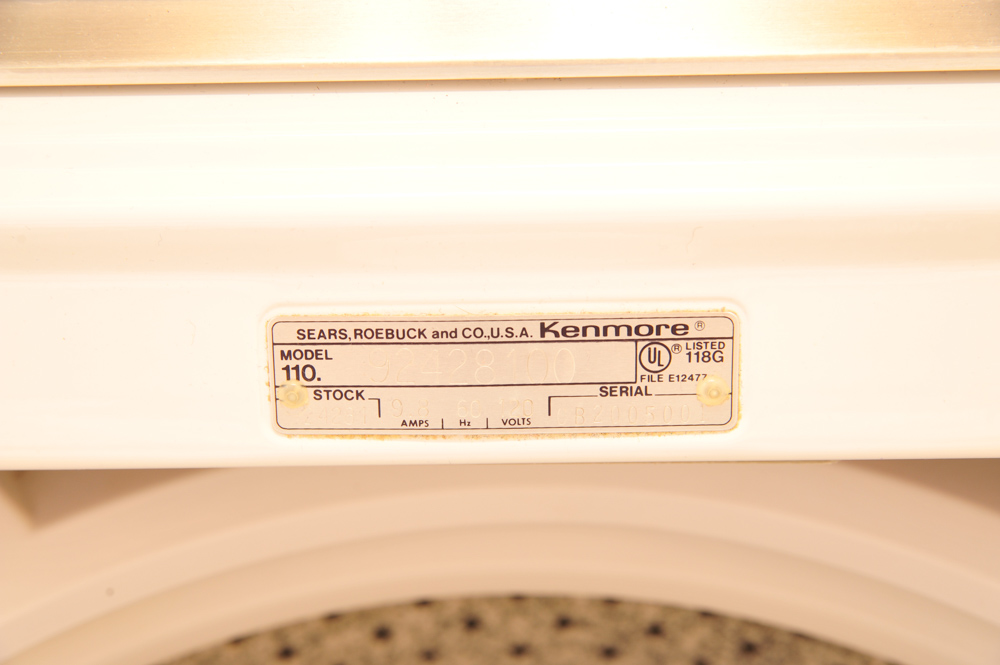 Kenmore Washer and Dryer