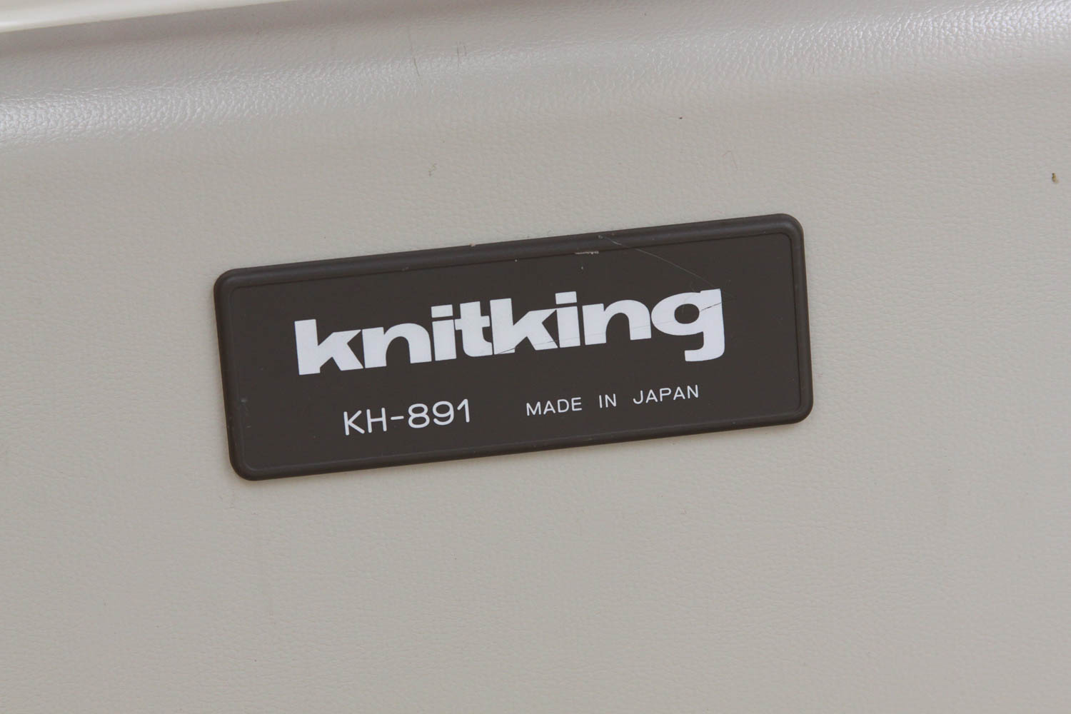 Knitking Model KH891 and Accessories