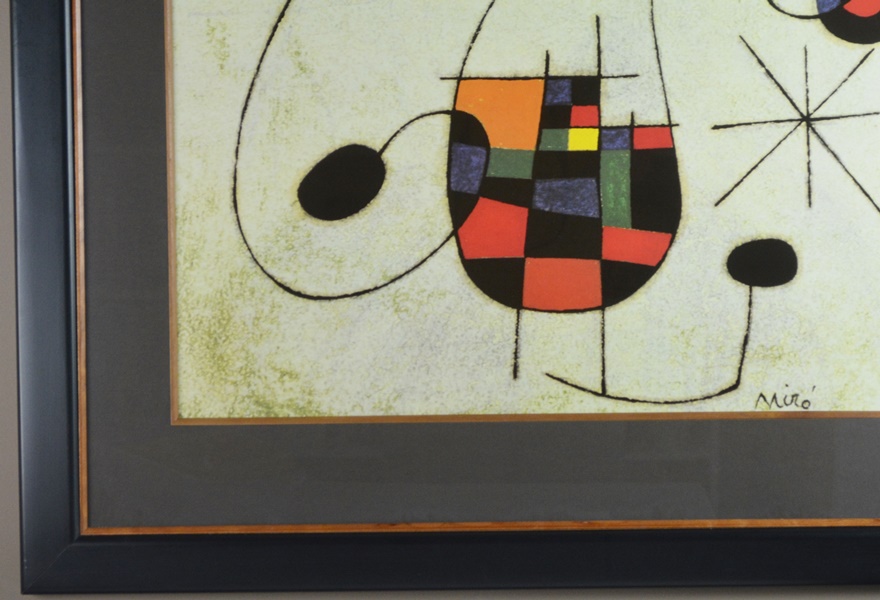 Joan Miró "The Melancholic Singer" Offset Lithograph