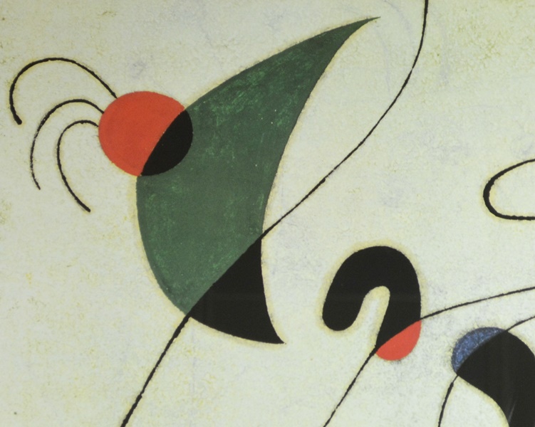 Joan Miró "The Melancholic Singer" Offset Lithograph