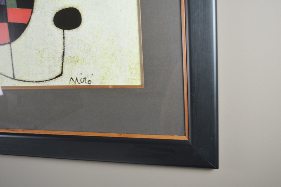 Joan Miró "The Melancholic Singer" Offset Lithograph