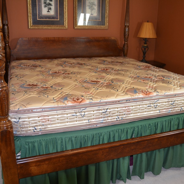 King Size Mattress "The Ultimate" and Two Twin Size Box Springs
