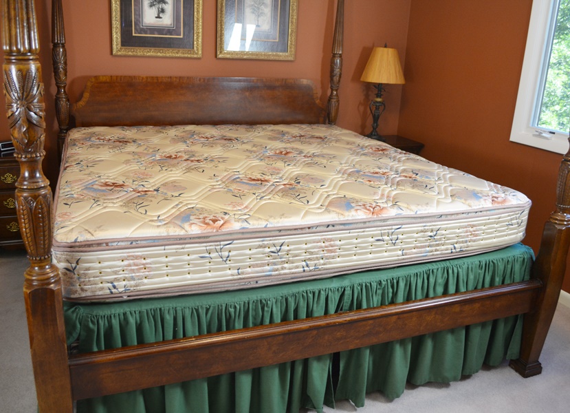 King Size Mattress "The Ultimate" and Two Twin Size Box Springs