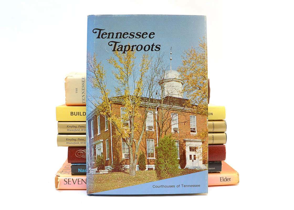 Collection of Tennessee Geography & Buildings Books