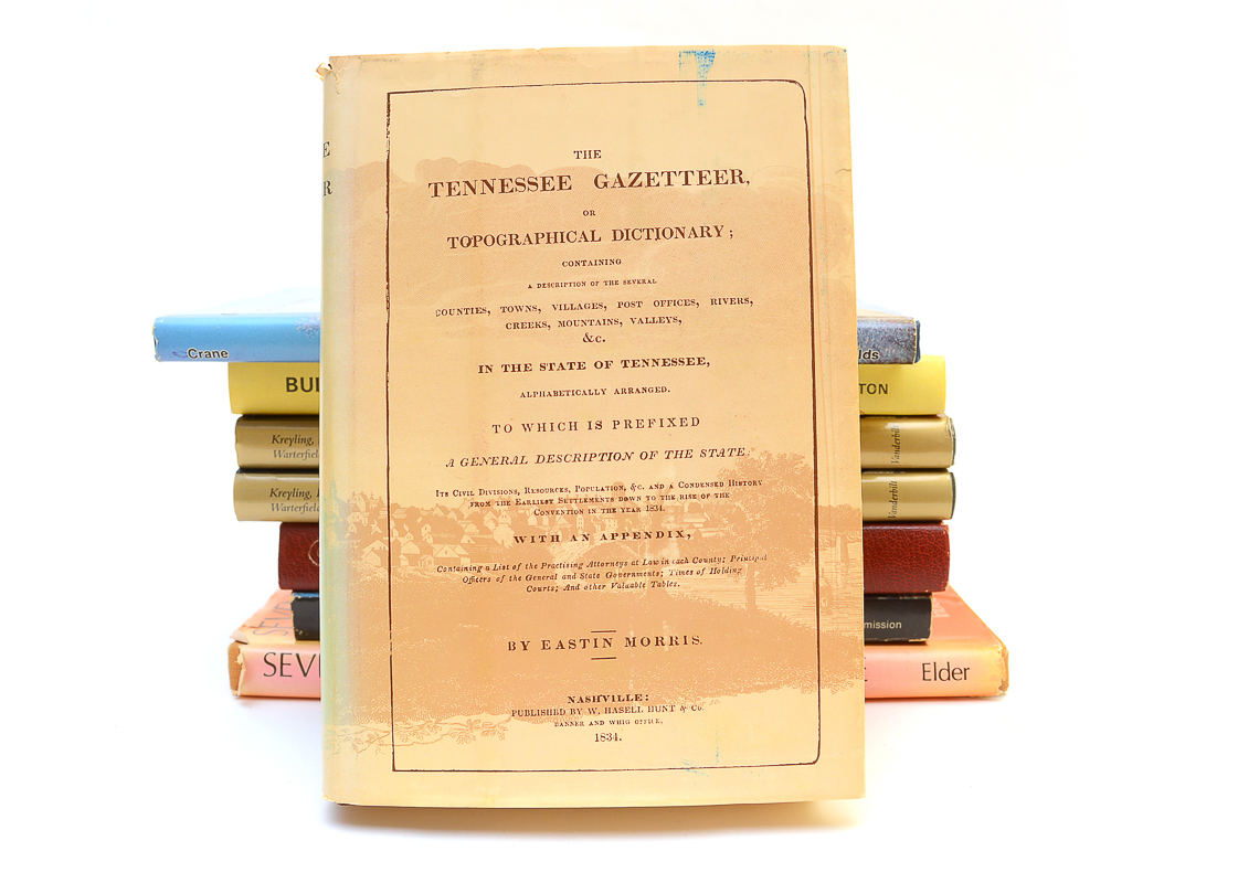 Collection of Tennessee Geography & Buildings Books