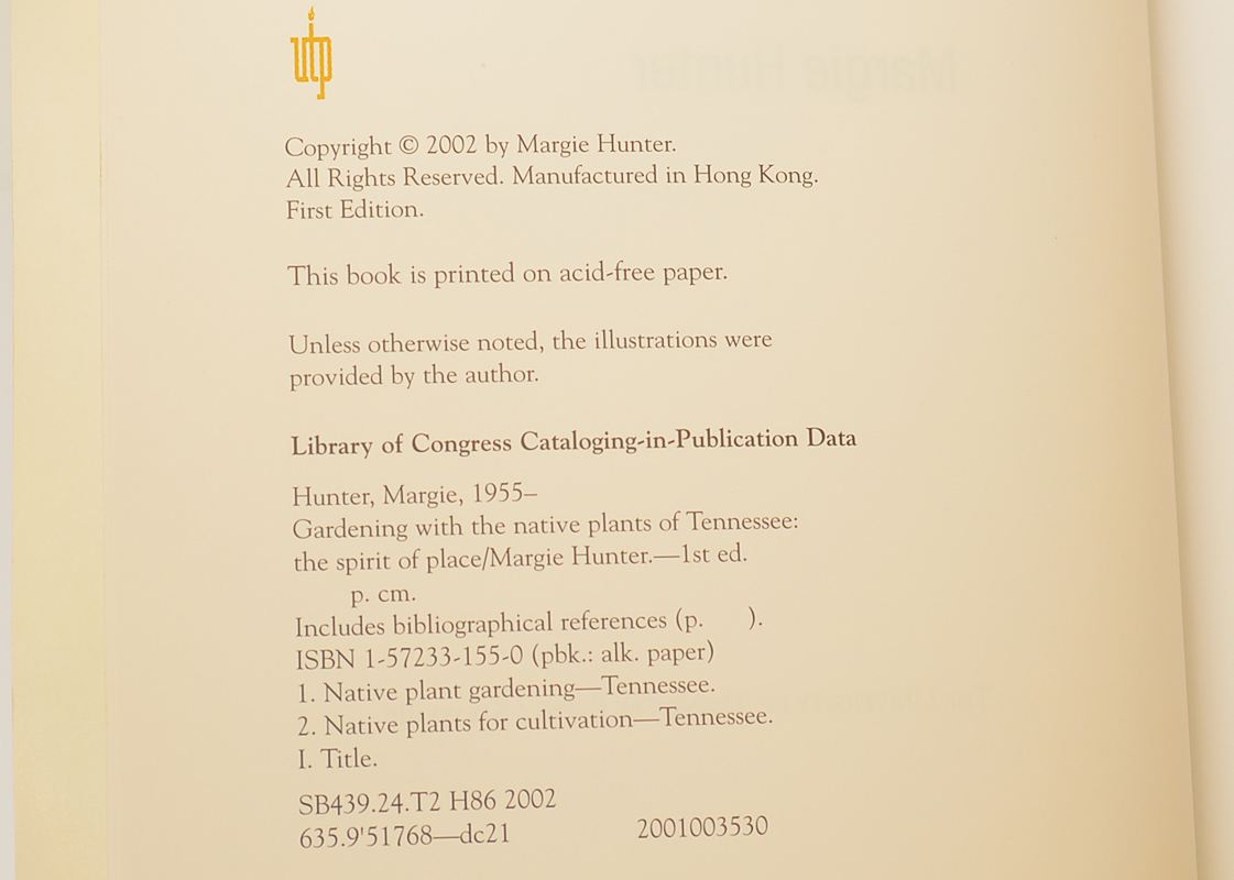 Trio of Tennessee Nature Books