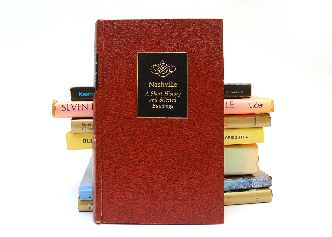 Collection of Tennessee Geography & Buildings Books