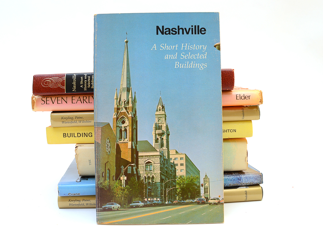 Collection of Tennessee Geography & Buildings Books