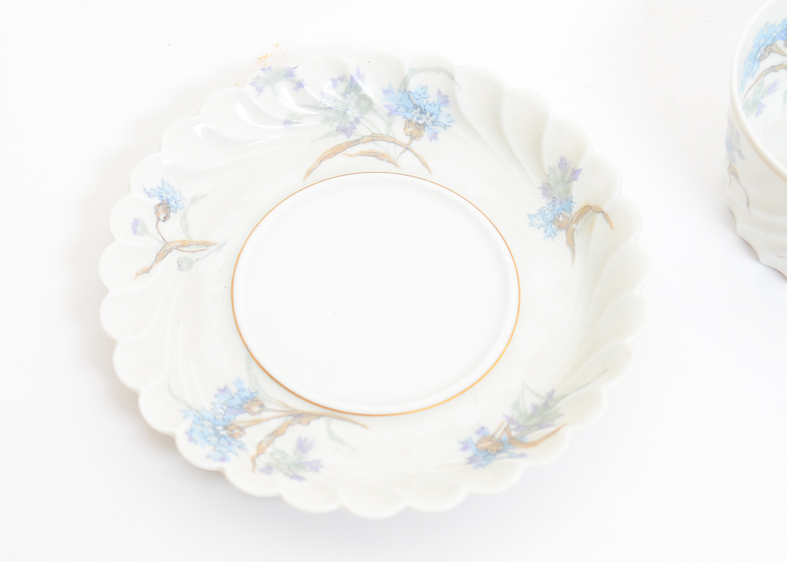 Collection of Various Teacups and Saucers