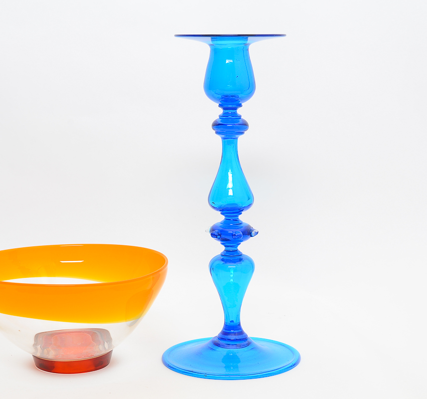 Large Collection of Colorful Glass