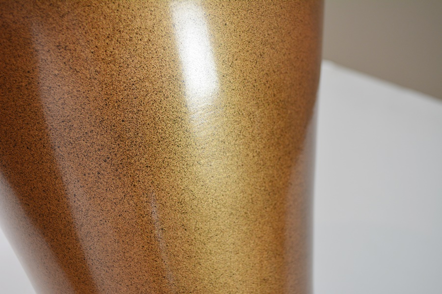 Decorative Vase, Framed Tile and Candle