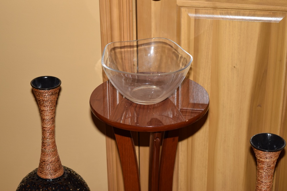 Plant Stand and Decor