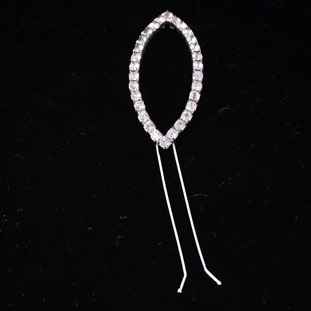 Vintage Rhinestone Pin Assortment Including Art Deco Dancers