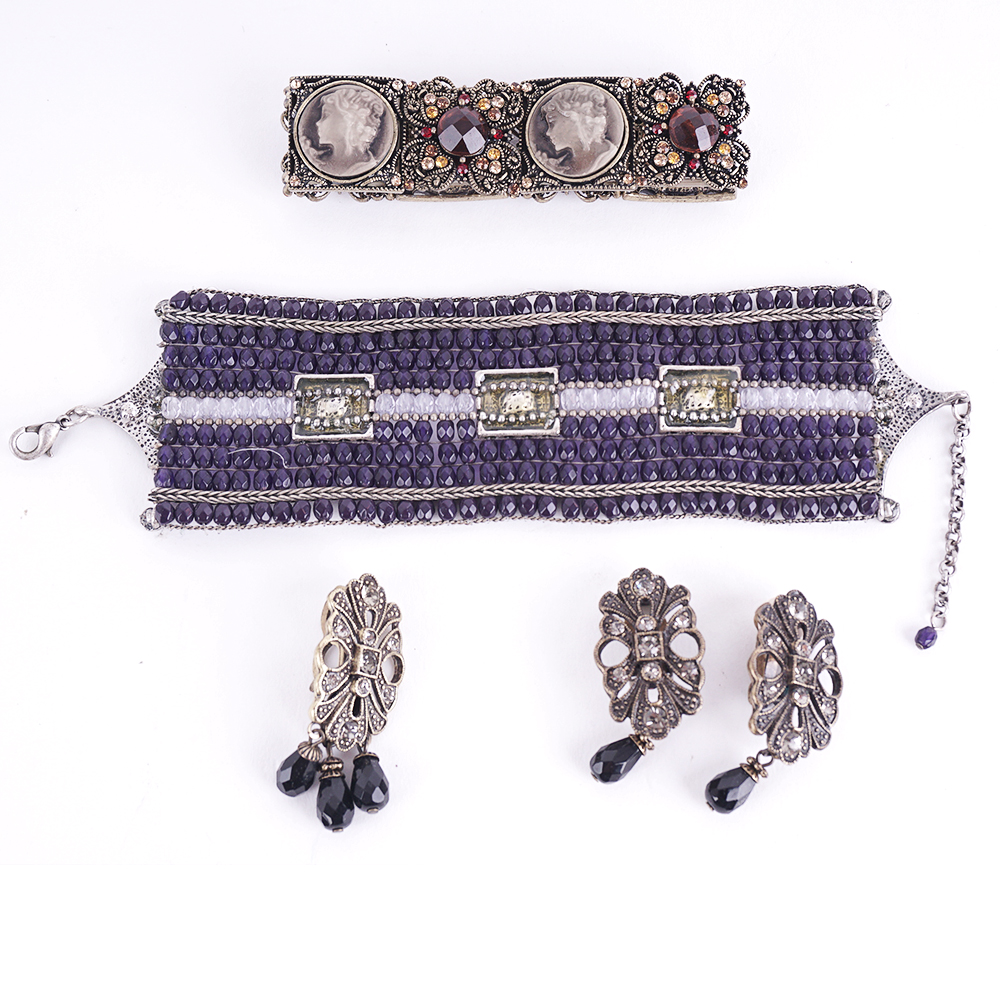 Vintage Silver Tone Jewelry Assortment