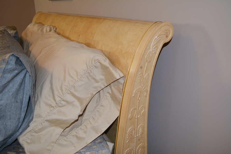 Henredon Furniture Charles X Collection King Sleigh Bed