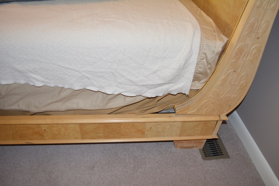 Henredon Furniture Charles X Collection King Sleigh Bed