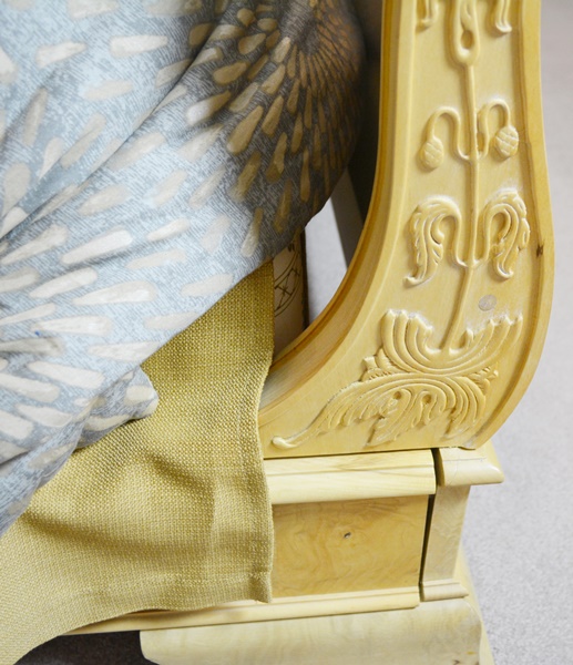 Henredon Furniture Charles X Collection King Sleigh Bed