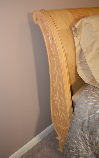 Henredon Furniture Charles X Collection King Sleigh Bed