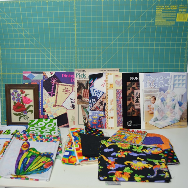 Quilting Supplies and Rotary Cutting Mat