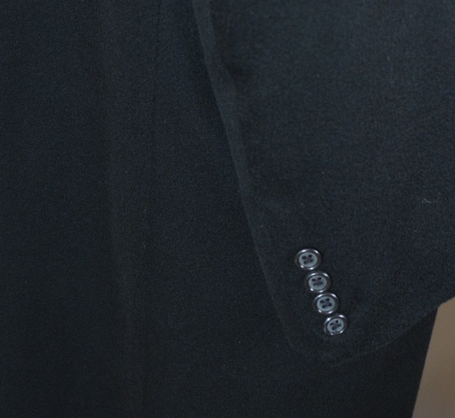 Peter Borough Row Men's Cashmere Overcoat