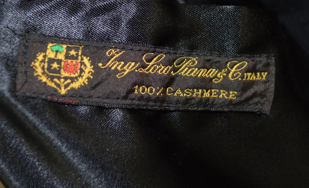 Peter Borough Row Men's Cashmere Overcoat