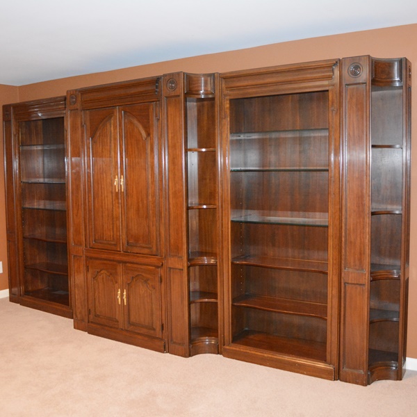 Harden Furniture Modular Seven Piece Wall System/Entertainment Center