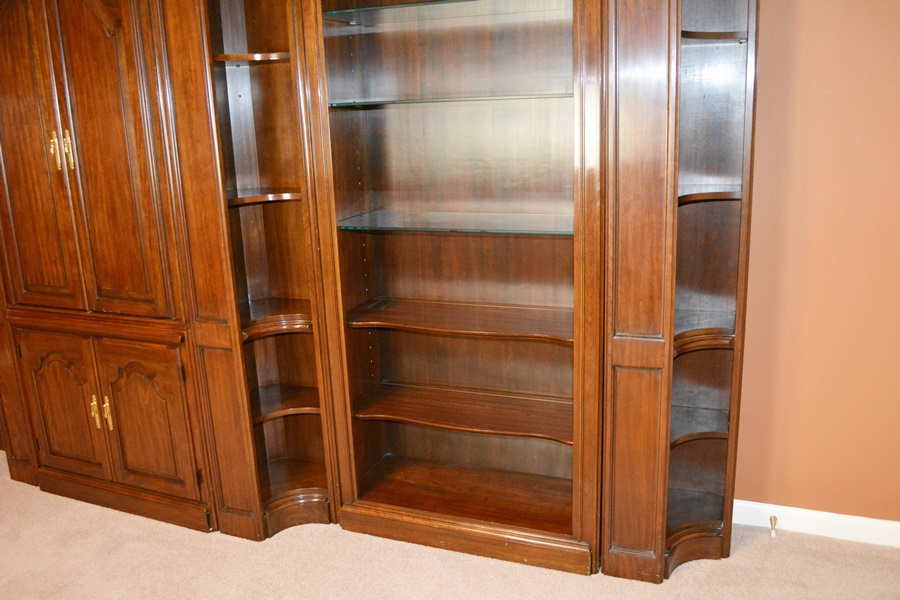 Harden Furniture Modular Seven Piece Wall System/Entertainment Center