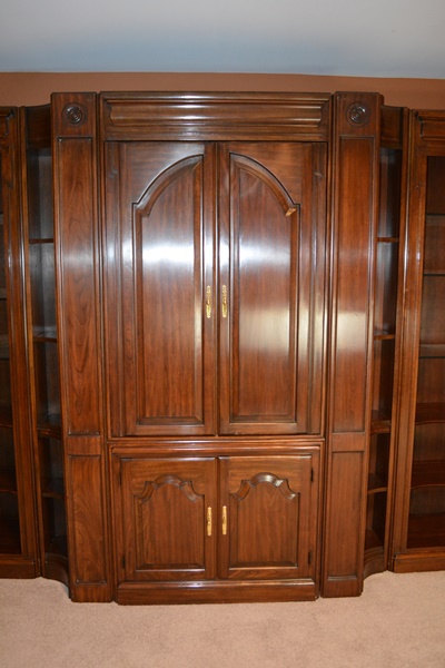 Harden Furniture Modular Seven Piece Wall System/Entertainment Center