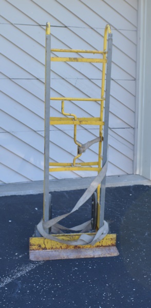 Steel Construction Appliance Hand Truck with Manual Ratchet Strap