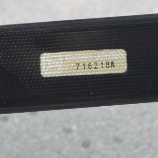 Brown Jordan Quantum Collection PatioTable, Four Chairs, Spring Base Chair and Ottoman