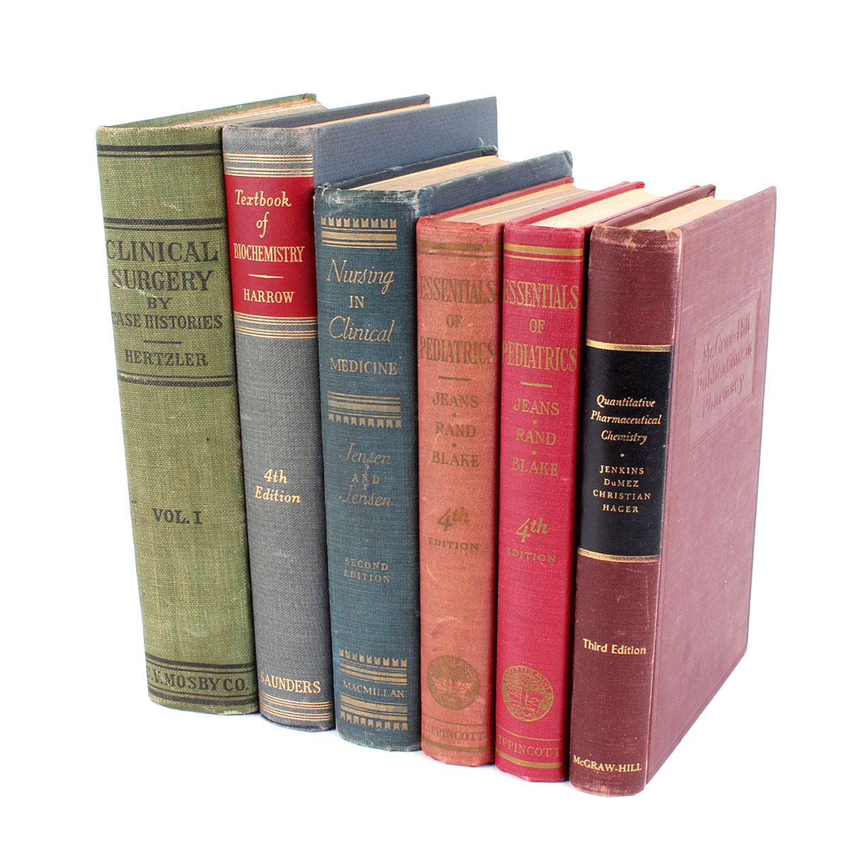 Vintage Medical Textbooks