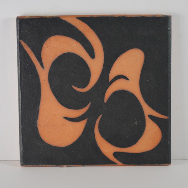 Painted Art Tile by A. Sage