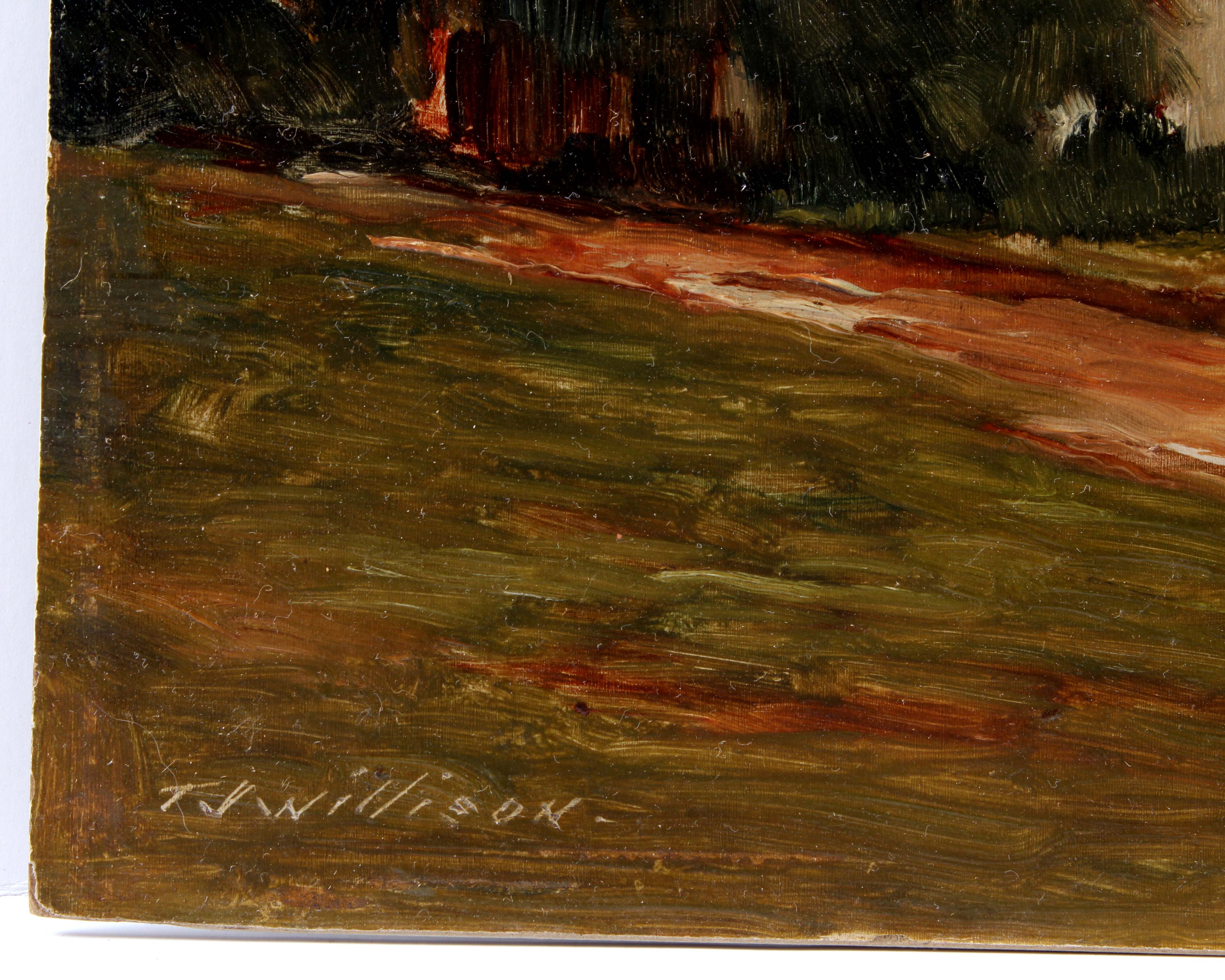 T. J. Willison Original Oil Landscape Painting
