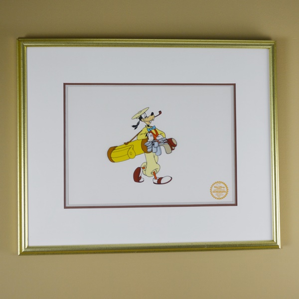 Walt Disney L/E Goofy "How To Play Golf" Serigraph Cel