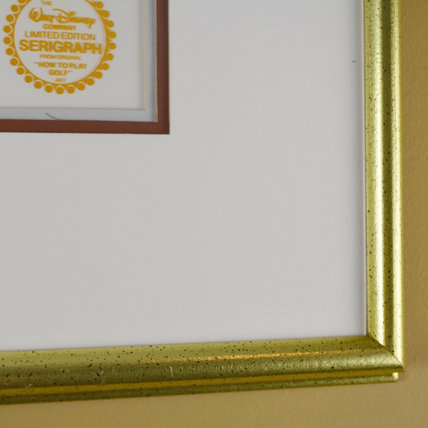 Walt Disney L/E Goofy "How To Play Golf" Serigraph Cel