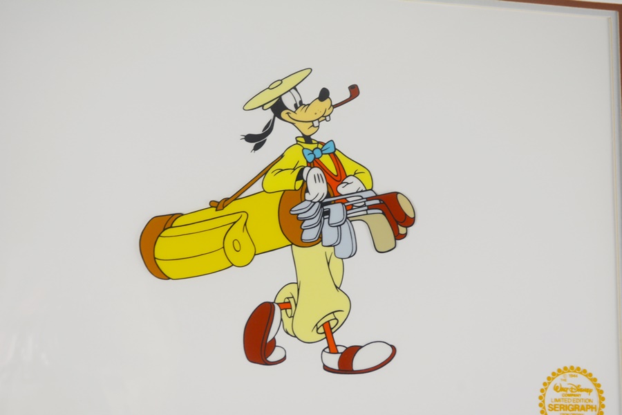 Walt Disney L/E Goofy "How To Play Golf" Serigraph Cel